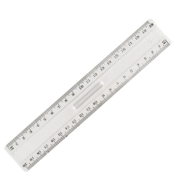 Plastic Ruler 20cm HK064