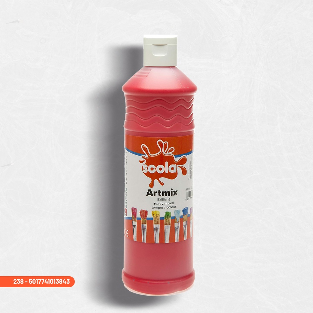 Gouache Scola 1 L red