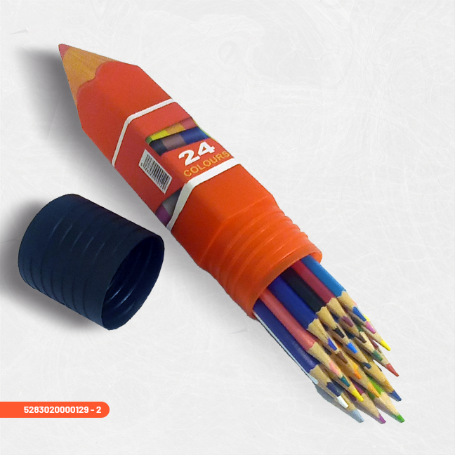 Capri Long Colored Pencil in Plastic Box