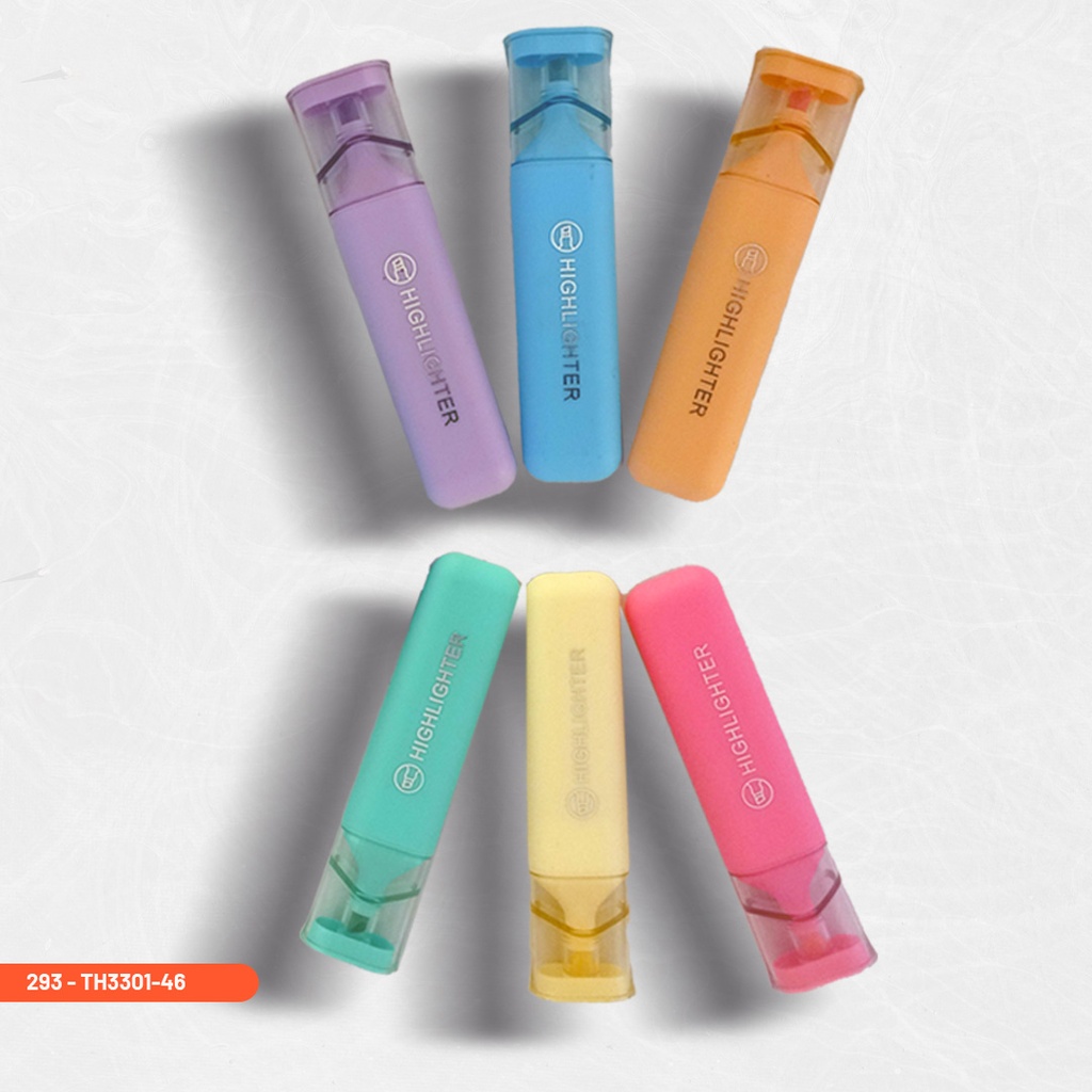 HIGHLIGHTING MARKER PASTEL (36 PCS) 3301-46