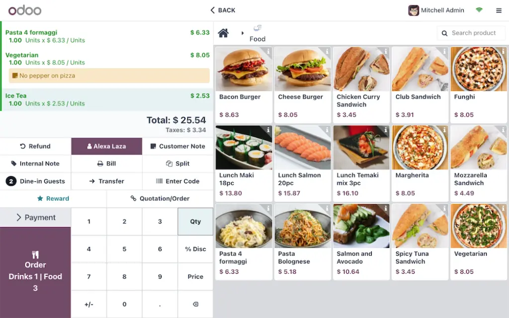 Restaurant PoS