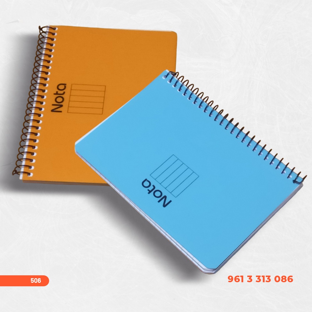 Carnet de poche 12x17 spirale