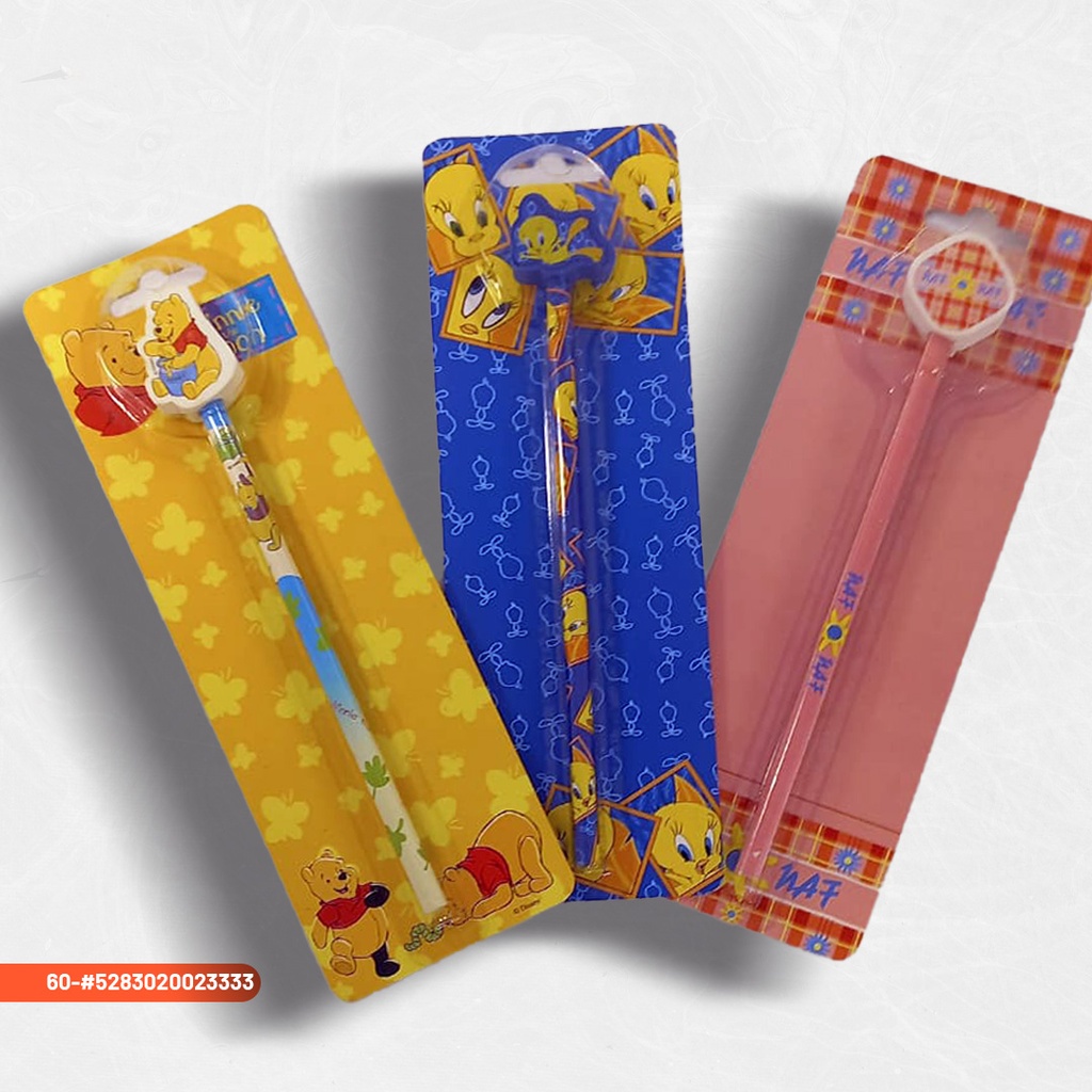 DISNEY PENCIL WITH ERASER