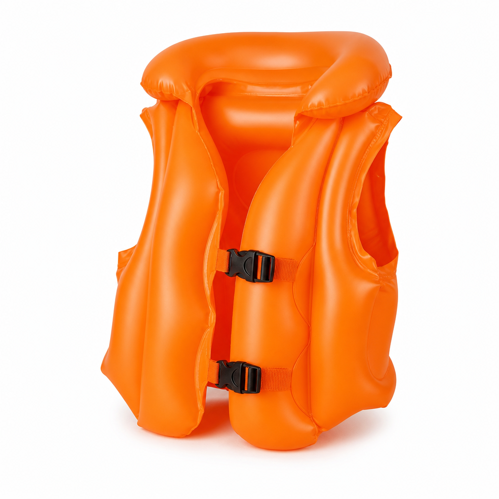 Gilet de Natation Gonflable (L) / سترة سباحة نفخ كبيرة
