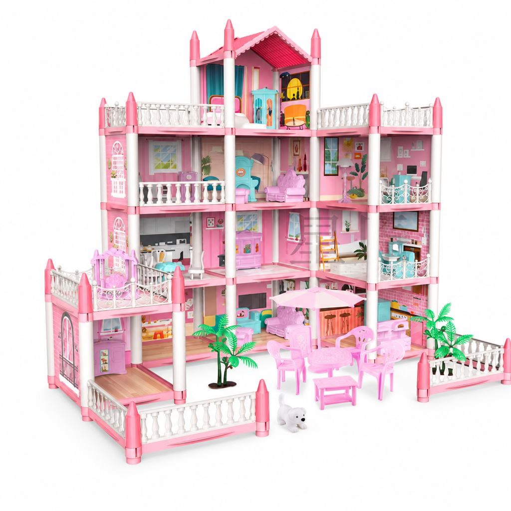 Maison de poupée 4 étages / بيت أحلام 4 طوابق