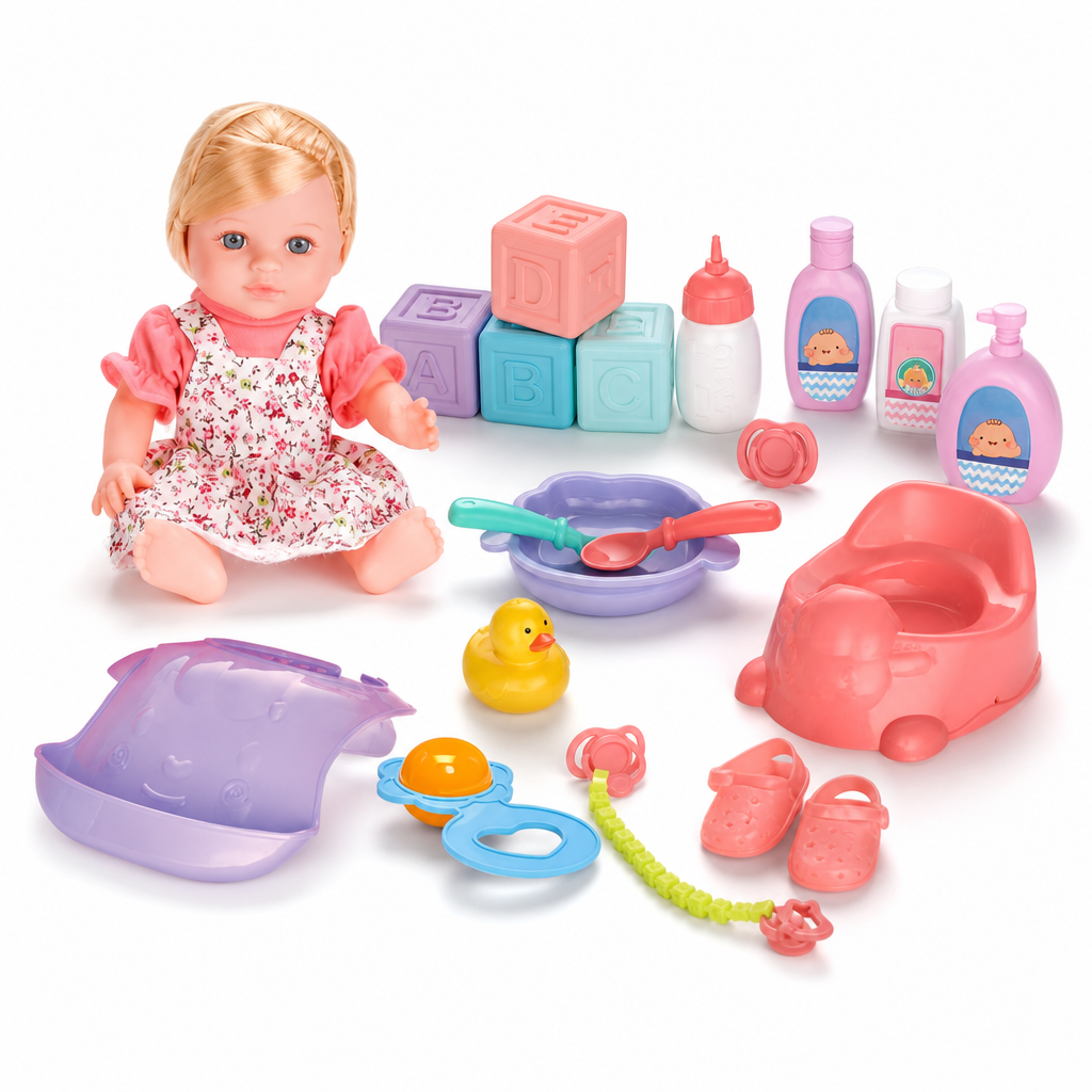Poupée bébé Hada Bebe set / طقم دمية بيبي ديلوكس