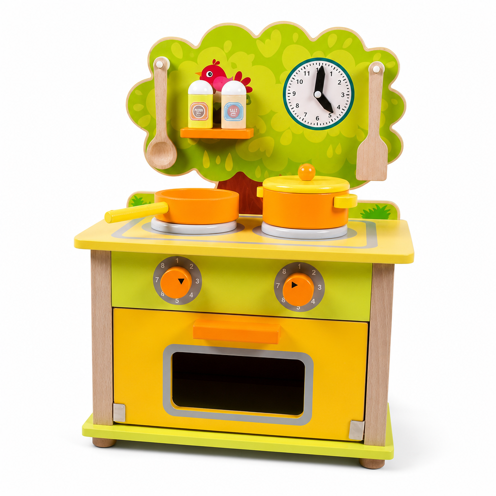 Mini cuisine en bois arbre 43cm / مطبخ خشبي صغير شجرة 43سم