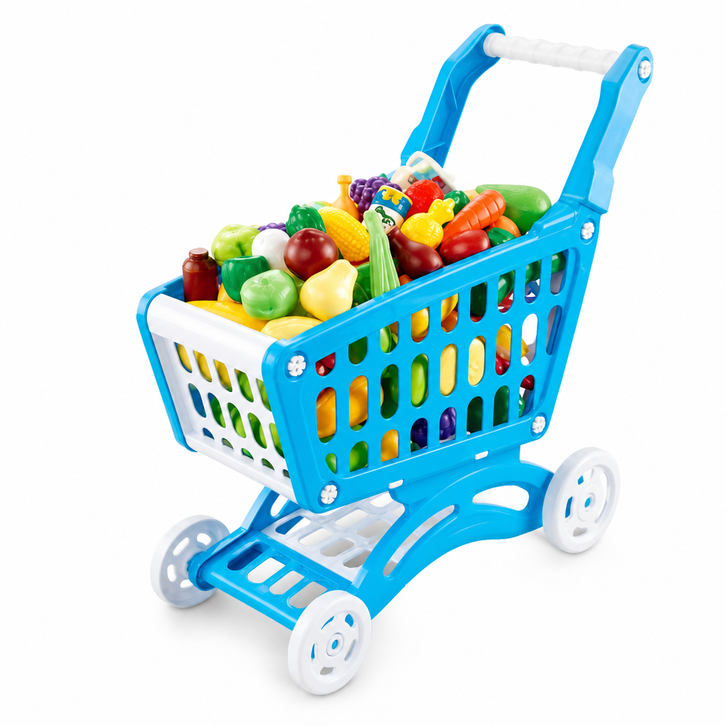 Chariot de courses fruits/légumes / عربة تسوق مع فواكه وخضار