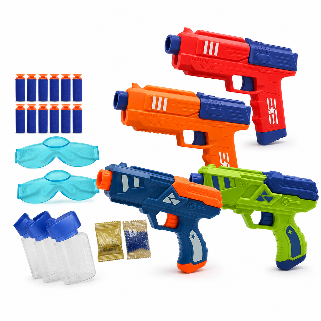 Set blasters Power Shoot 2en1 / طقم مسدسات باور شوت 2 في 1