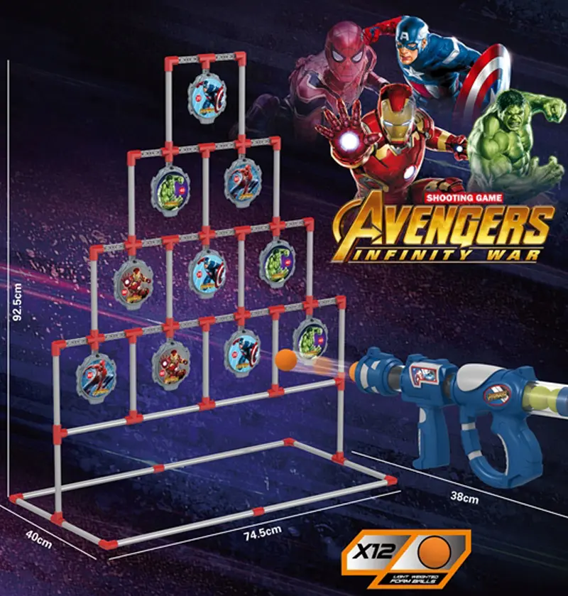 [TH3508-42] Jeu de Tir Avengers avec support / لعبة تصويب أفنجرز مع حامل