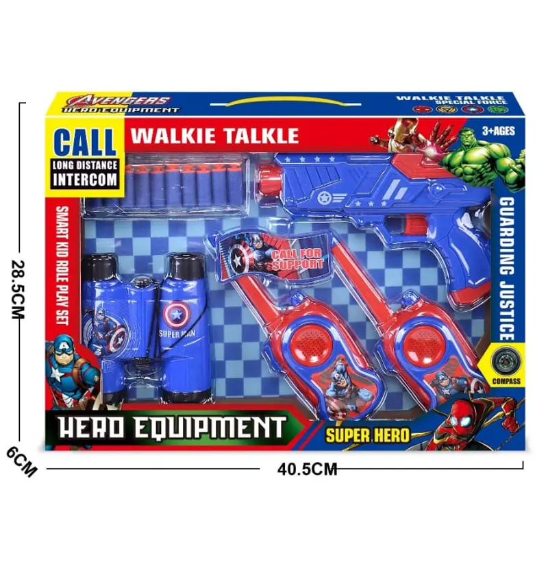 Équipement Héros Avengers (talkies-walkies) / معدات أبطال أفنجرز (أجهزة اتصال)