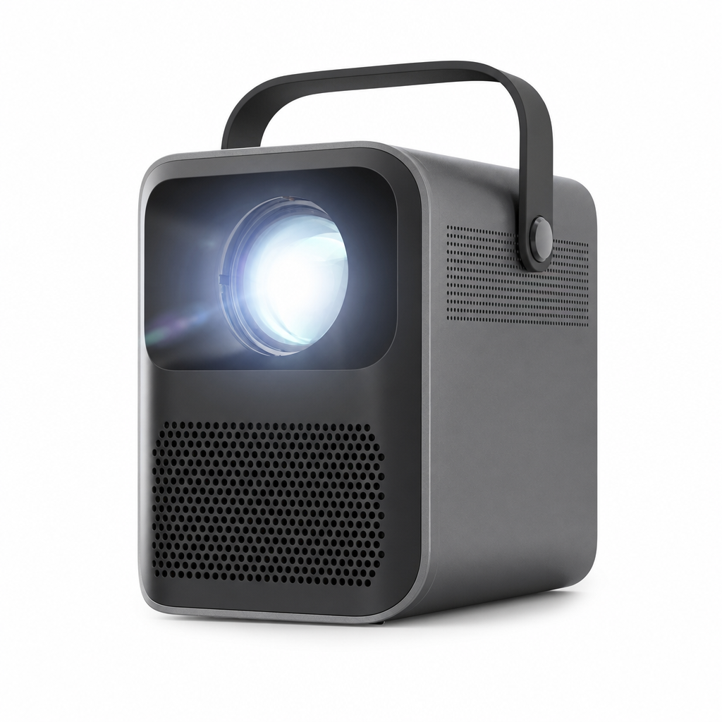 Porodo Full HD Portable Projector with Wireless Charging