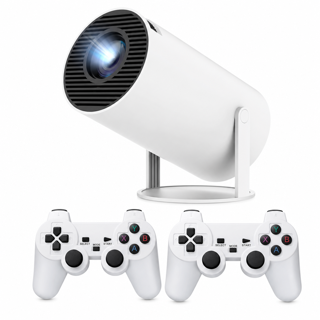 Game Projector M300 Max 2-in-1 + 2 Controllers