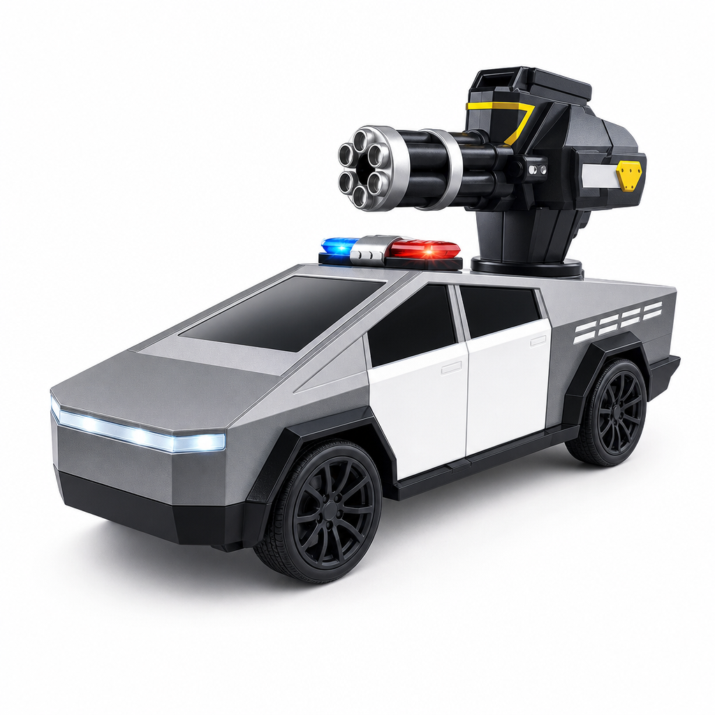 TH4053-5 Cybertruck Police سيارة شرطة سايبرتراك