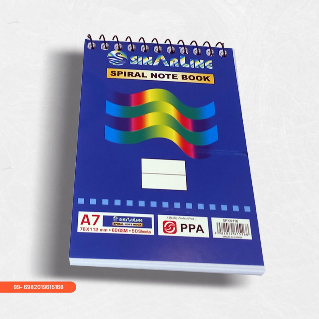 Spiral Notebook SINARLINE