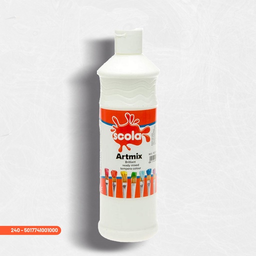 [240] Scola Gouache 1 L white 231113
