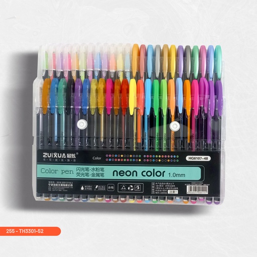 [255-TH3301-52] Neon Color Pens*48