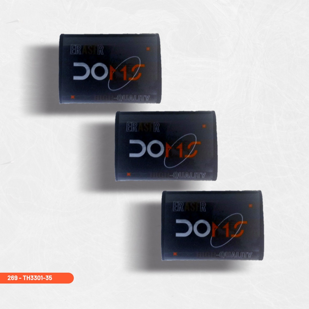 DOMS BLACK ERASER (36PCS) 3301-35