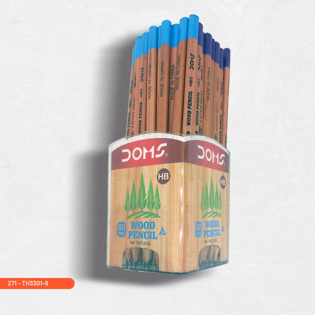 DOMS WOOD PENCIL (180 PCS) 3301-9