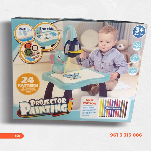 [300] PROJECTOR PAINTING 24 PATTERN 3+