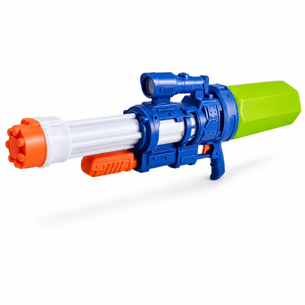 [TH4028-29] Pistolet à Eau Gatling 72cm / مسدس ماء جاتلينج