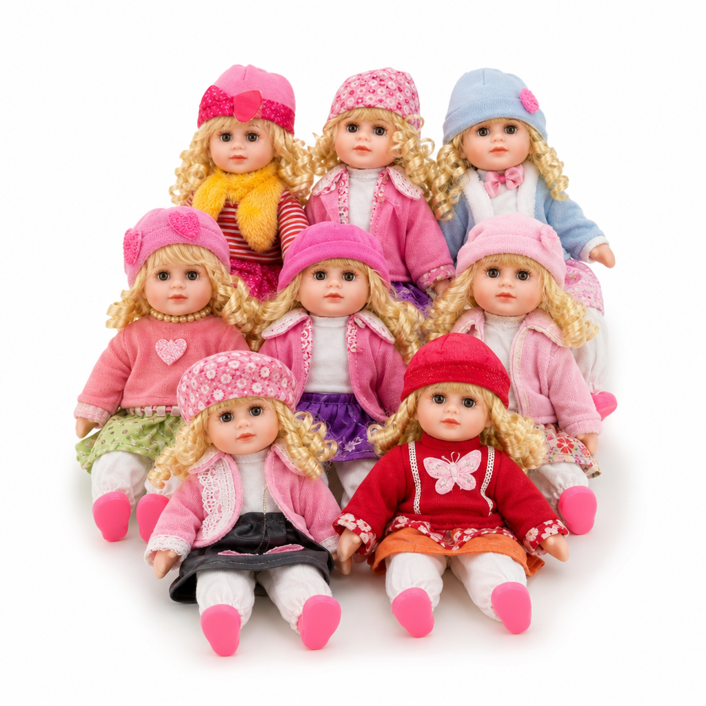 [TH4067-1] Poupées en tissu petites / دمى قماش صغيرة