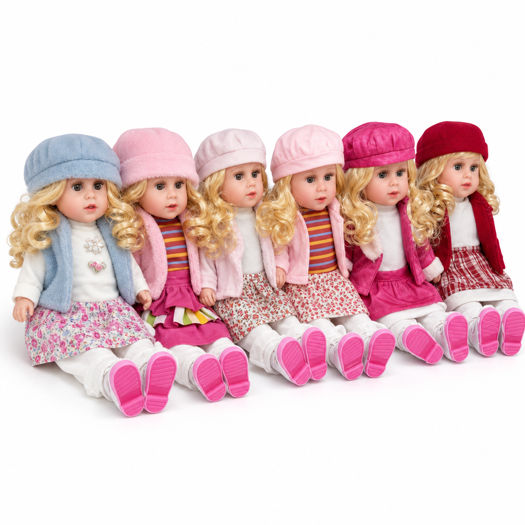 [TH4067-2] Poupées en tissu moyennes / دمى قماش وسط