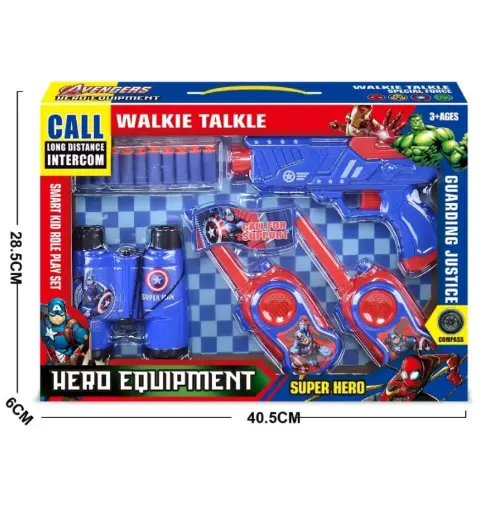 [TH3508-97] Équipement Héros Avengers (talkies-walkies) / معدات أبطال أفنجرز (أجهزة اتصال)