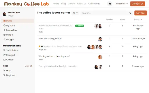 [web05] Forum Website