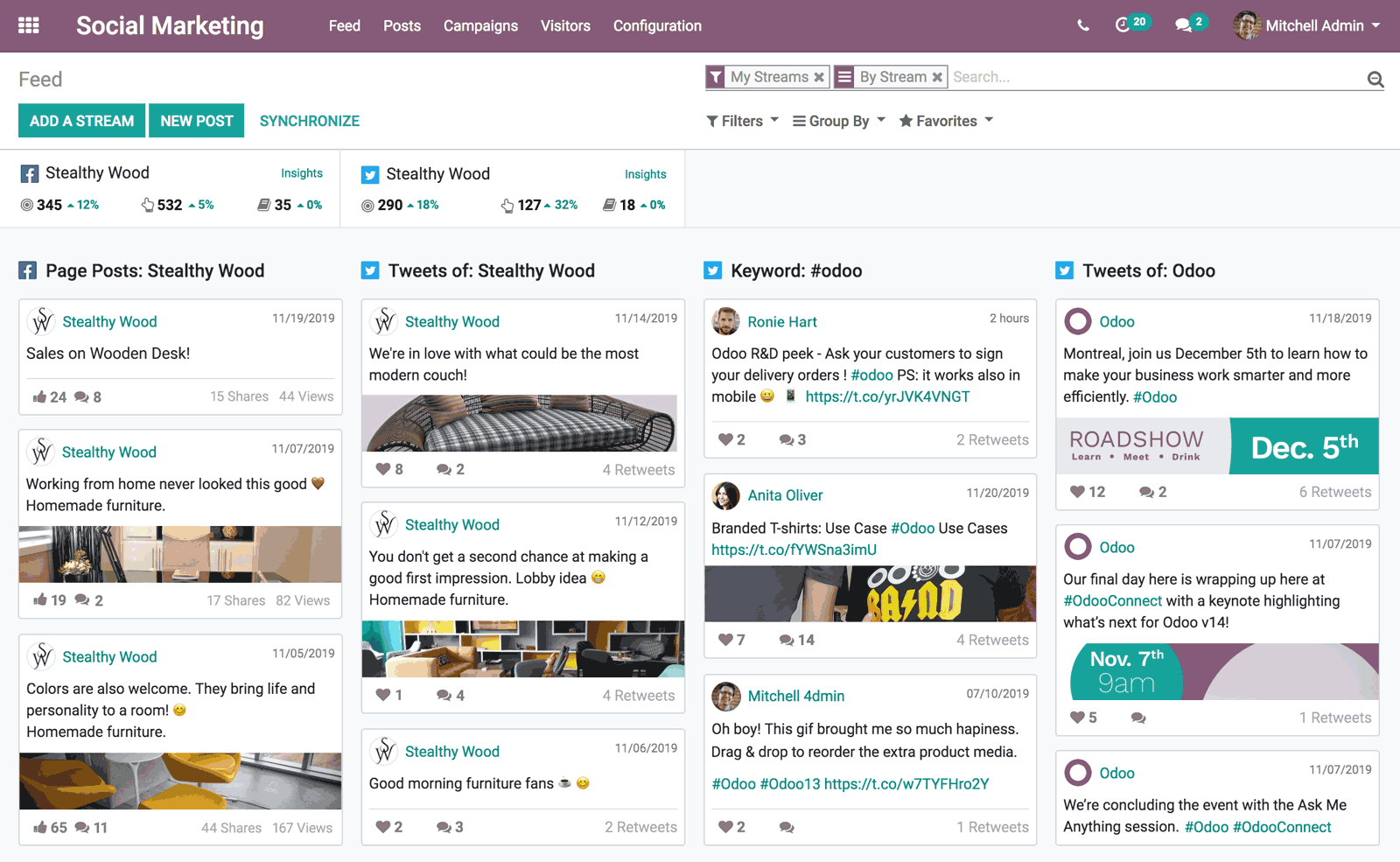 [Social media] Social media management